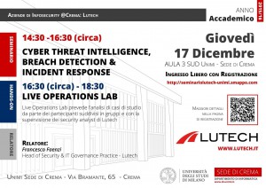 Lutech@UniCrema-Security