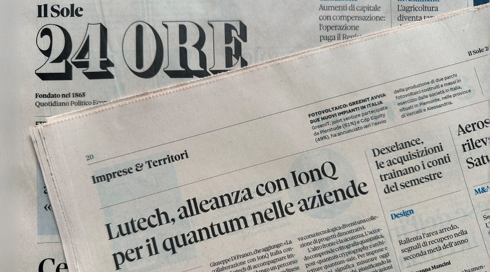 Lutech e IonQ Italia